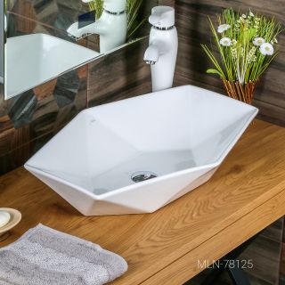 Накладная раковина Melana 78125-805 65см белый